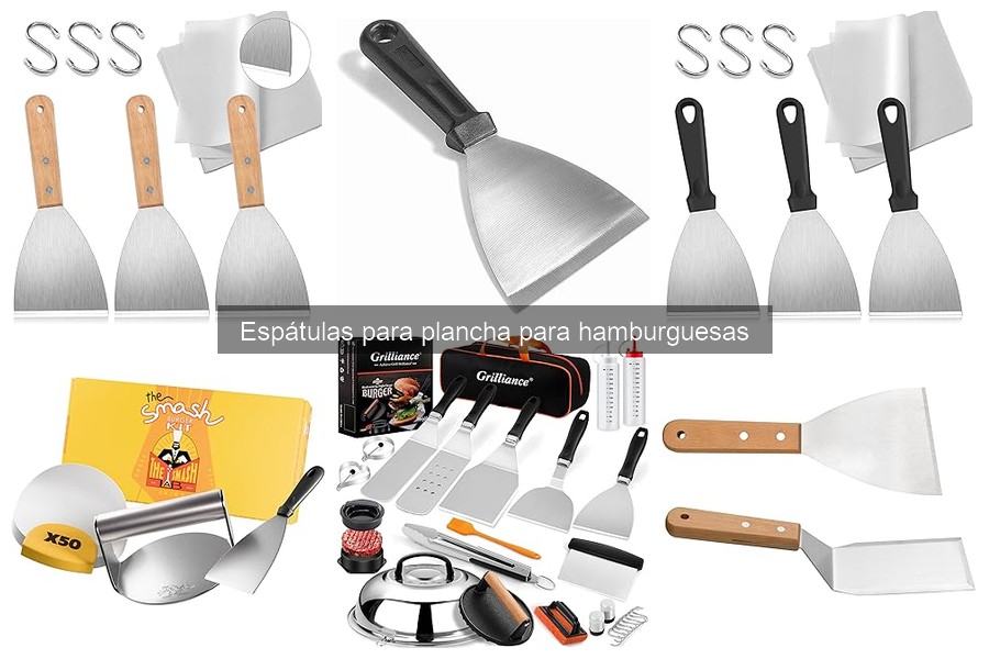 Comparativa de las Mejores Espátulas para Hamburguesas