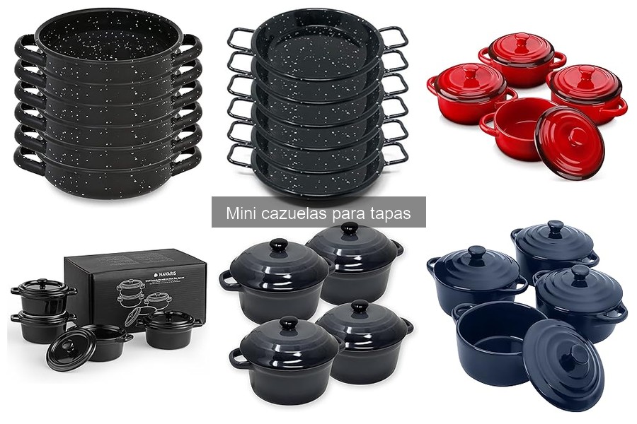 Comparativa de Mini Cazuelas para Tapas: Marcas y Características