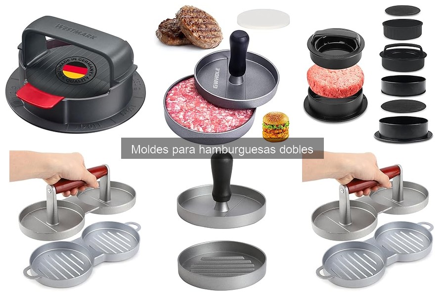 Comparativa de Moldes para Hamburguesas Dobles: ¿Cuál Elegir?