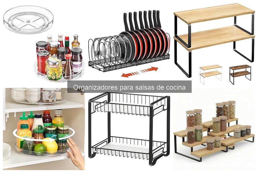 Comparativa de organizadores de salsas: mejores opciones 2023