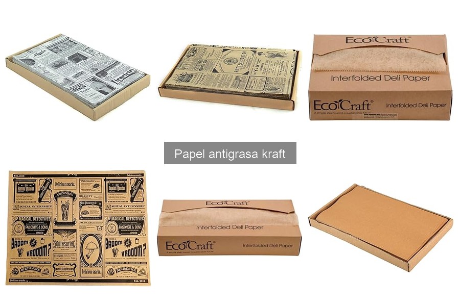 Comparativa de papel antigrasa kraft: las mejores marcas