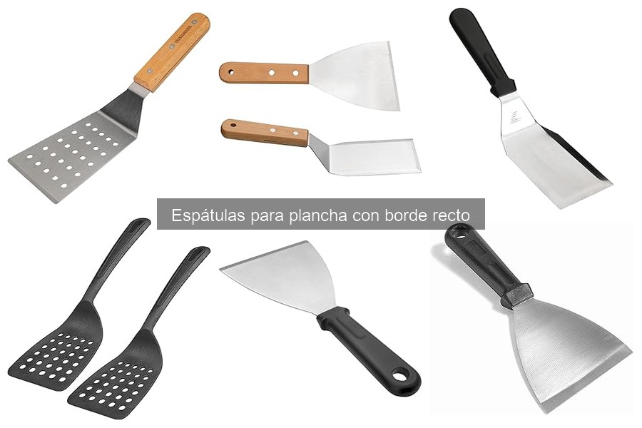 Comparativa de precios de espátulas para plancha recta