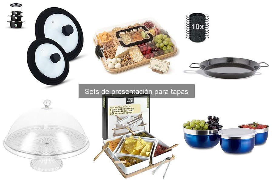 Comparativa de Sets de Presentación para Tapas: Marcas y Precios