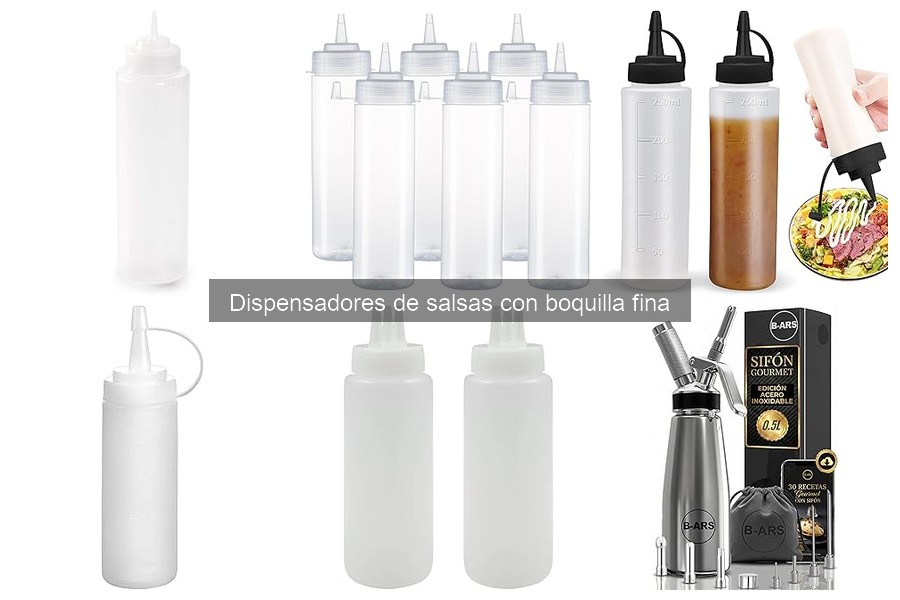 Comparativa: Dispensadores de Salsas Finas vs Convencionales