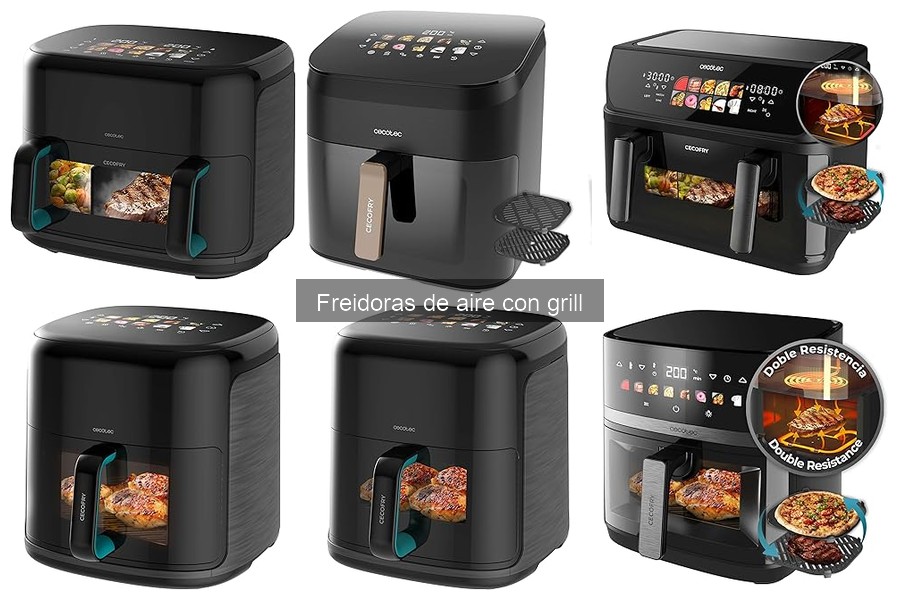 Comparativa: Freidora de Aire con Grill vs Horno de Aire