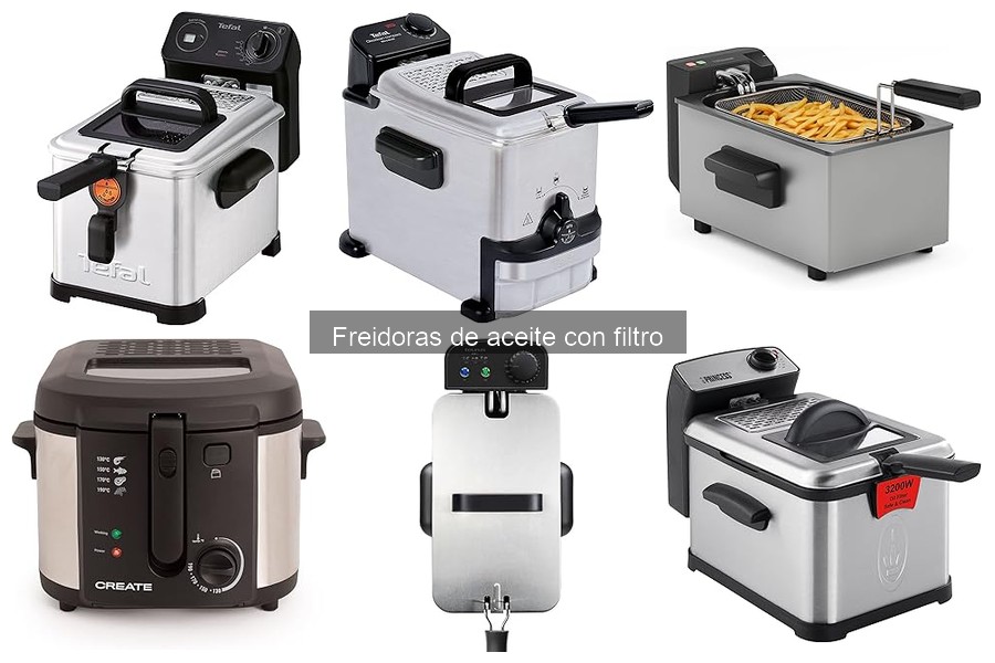 Comparativa Freidoras de Aceite con Filtro vs Aire