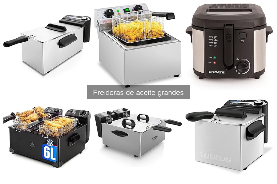 Comparativa: Freidoras de Aceite Grandes vs. Freidoras de Aire
