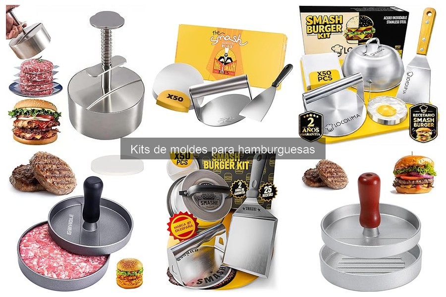 Comparativa: Moldes de Silicona vs Metal para Hamburguesas