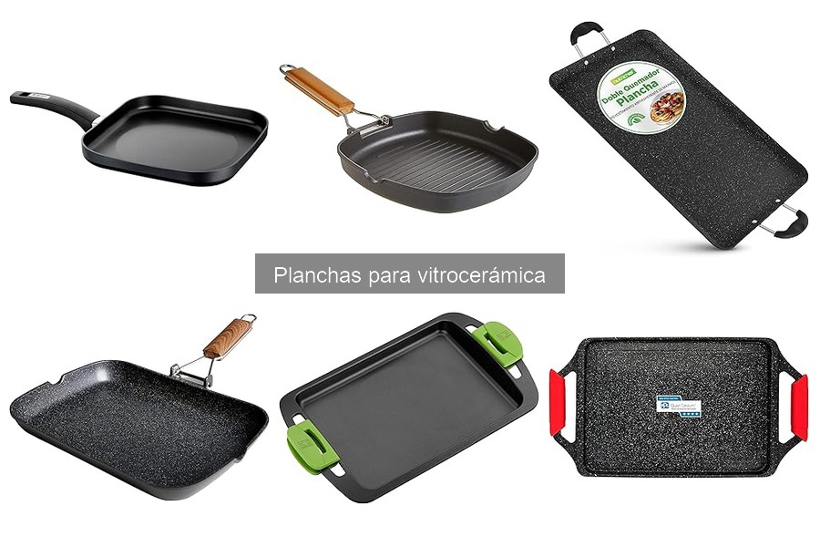 Comparativa: Planchas para Vitrocerámica vs Inducción y Eléctricas