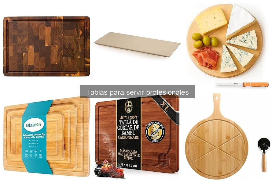 Comparativa: Tablas de Madera vs Plástico para Servir