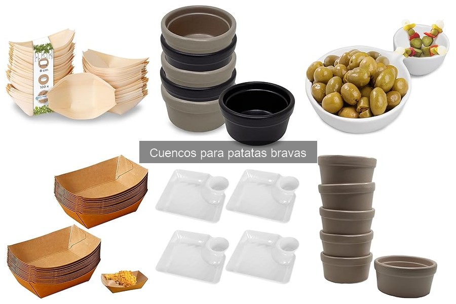 Compra cuencos para patatas bravas en línea: mejores opciones