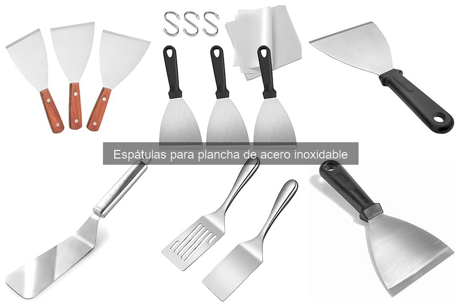 Comprar espátulas de acero inoxidable a buen precio