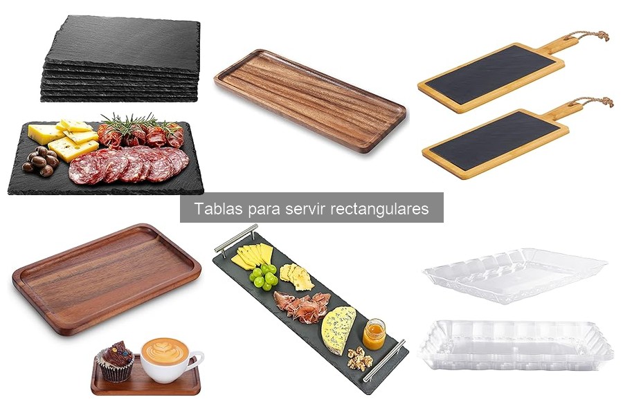 Consejos para Cuidar Tablas para Servir Rectangulares
