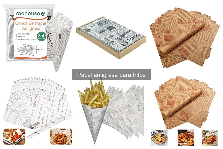¿Cuánto cuesta el papel antigrasa para fritos? Precios y opciones