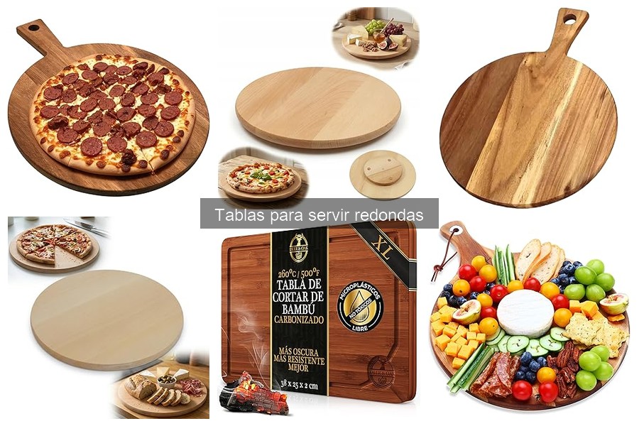 Descubre las Tablas para Servir Redondas y sus Usos
