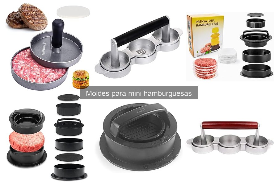 Descubre los Mejores Moldes para Mini Hamburguesas