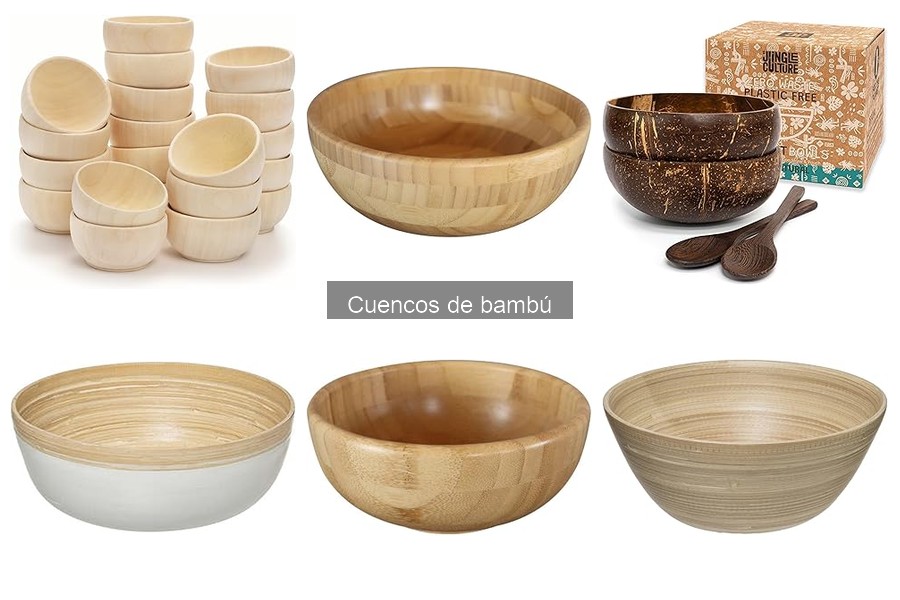 Descubre los tipos de cuencos de bambú y sus usos