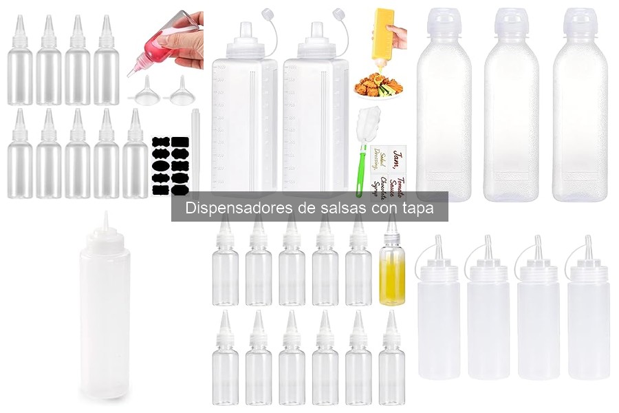 Dispensadores de Salsas con Tapa: ¿Qué Son y Tipos Disponibles?