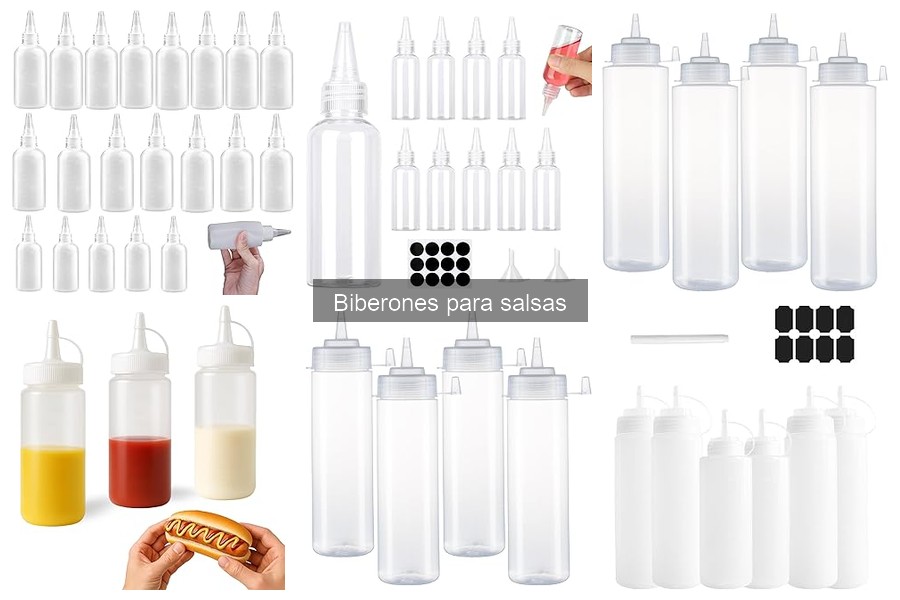 Dónde comprar biberones para salsas baratos en línea