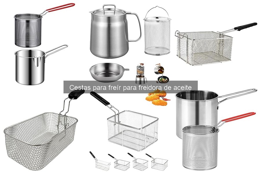¿Dónde comprar cestas para freír en freidora de aceite?