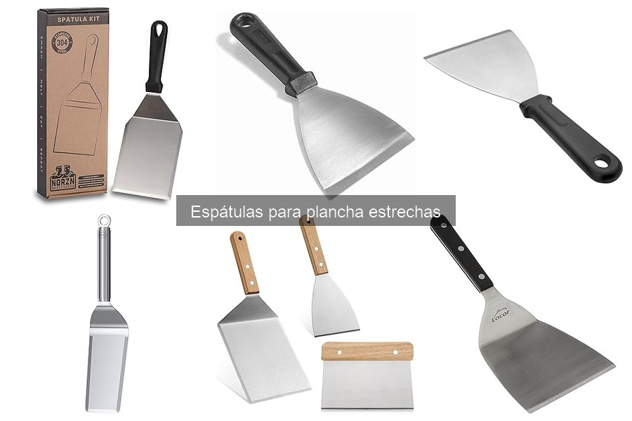 Dónde comprar espátulas para plancha estrecha con ofertas