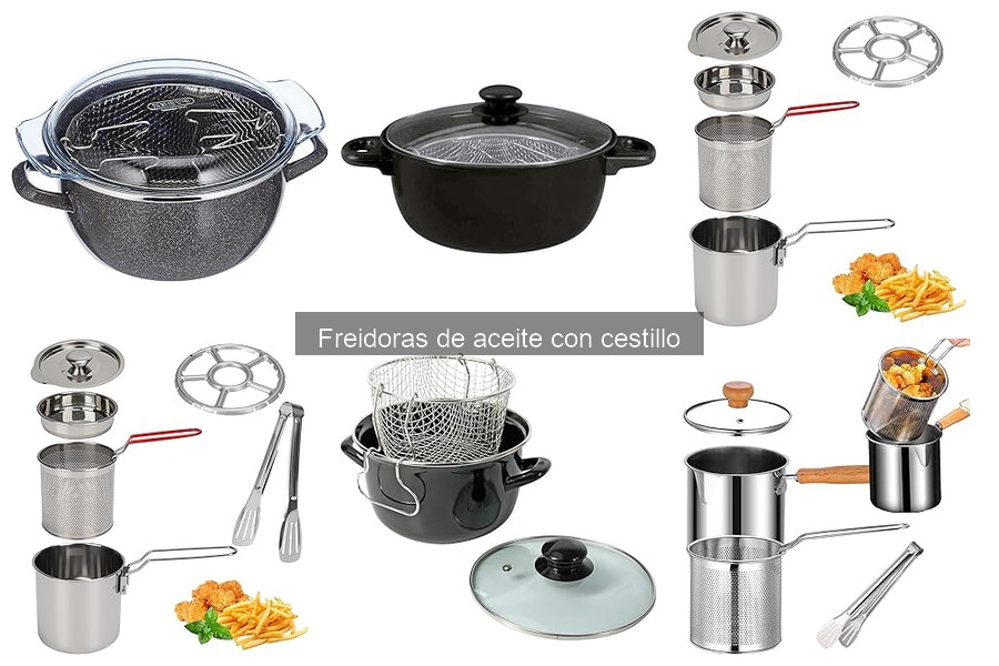 Dónde comprar freidoras de aceite con cestillo a buen precio