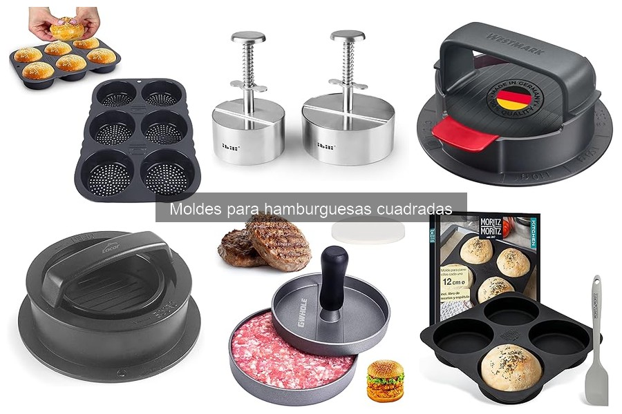 Dónde comprar moldes para hamburguesas cuadradas y precios