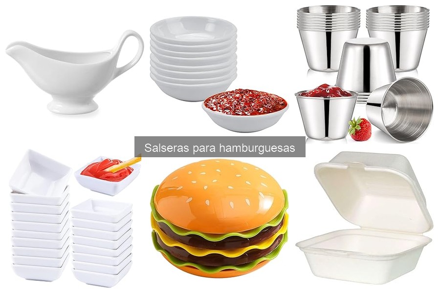 Dónde Comprar Salseras para Hamburguesas: Las Mejores Opciones