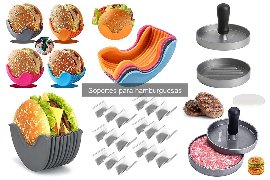 Dónde comprar soportes para hamburguesas: opciones y descuentos