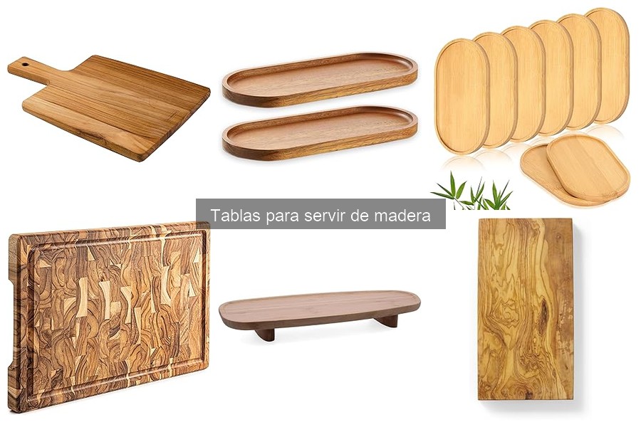 Dónde Comprar Tablas para Servir de Madera a Buen Precio