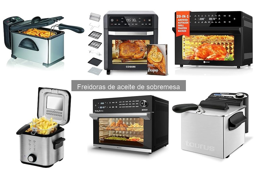 Dónde comprar una freidora de aceite de sobremesa