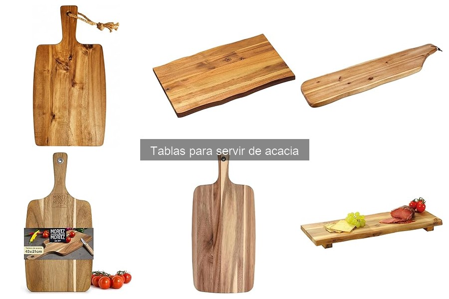 Elige el Tamaño Ideal de una Tabla de Acacia para Servir