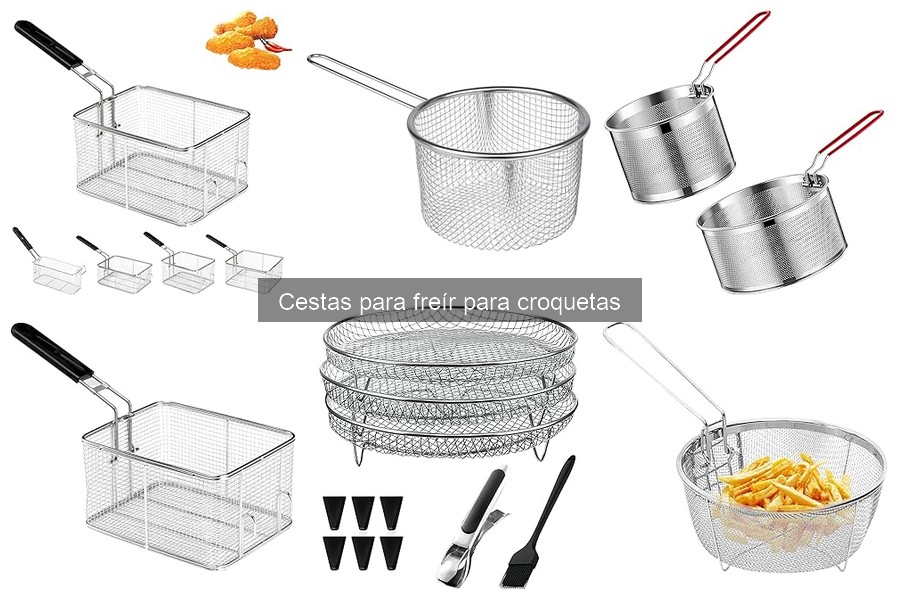 Errores comunes al usar cestas para freír croquetas