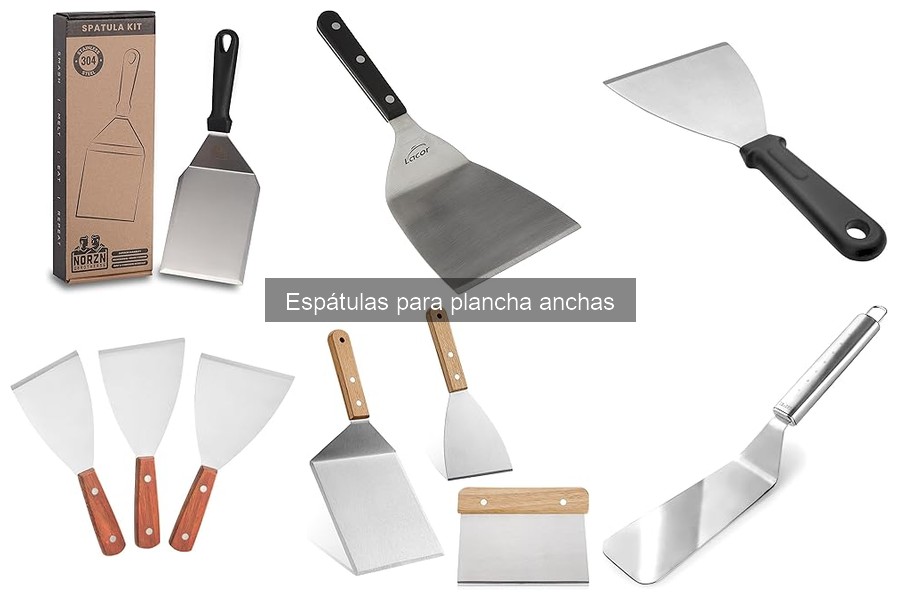 Errores comunes al usar espátulas para plancha anchas
