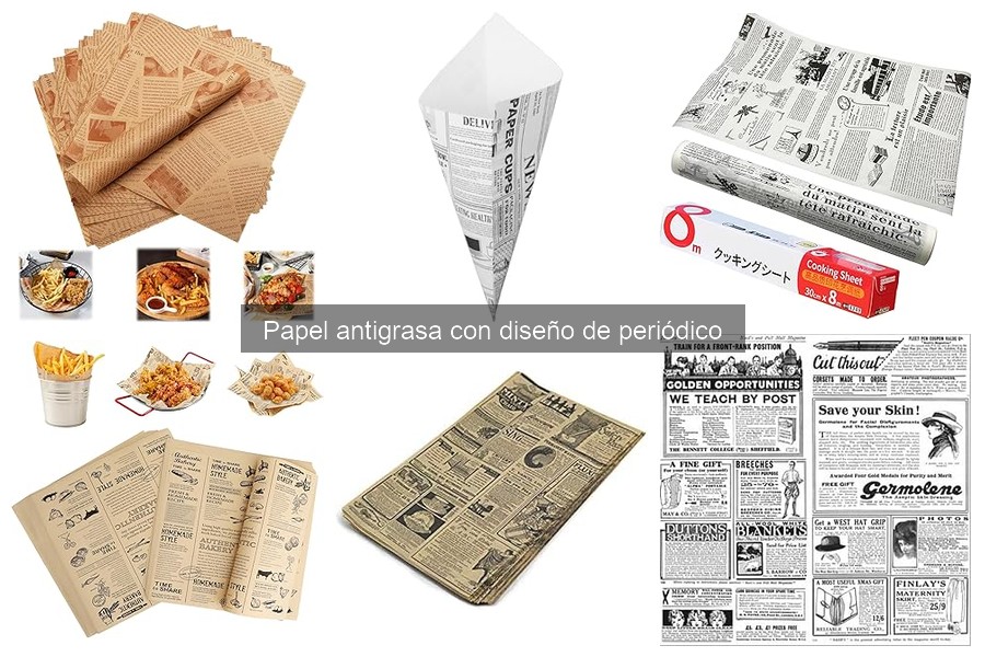 Errores comunes al usar papel antigrasa de periódico