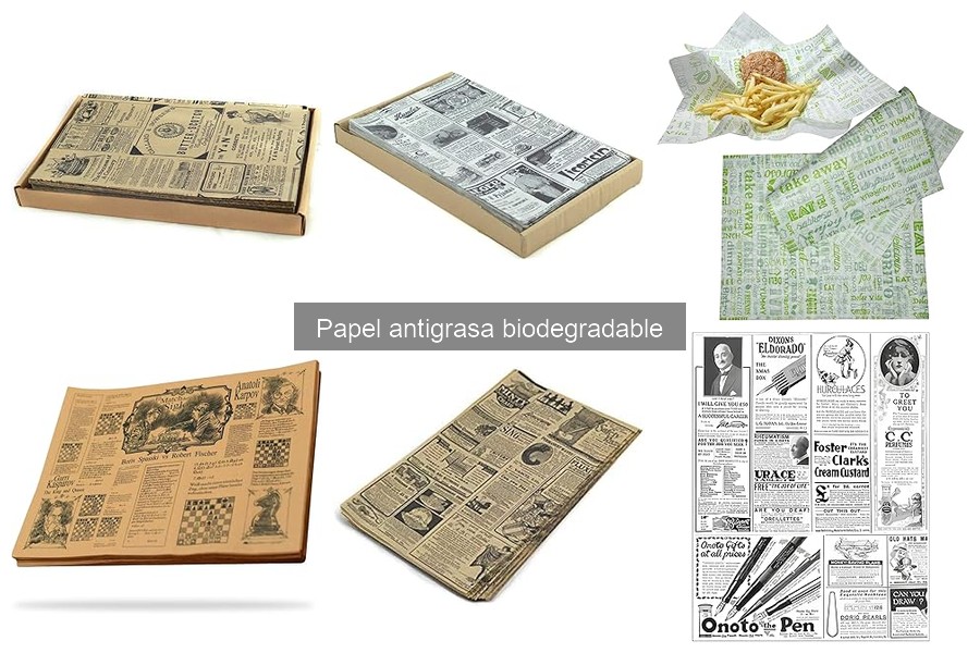 ¿Es efectivo el papel antigrasa biodegradable para cocinar?