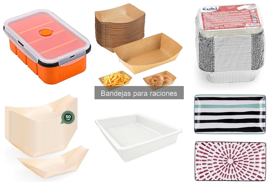 Guía de compra: Bandejas para raciones perfectas