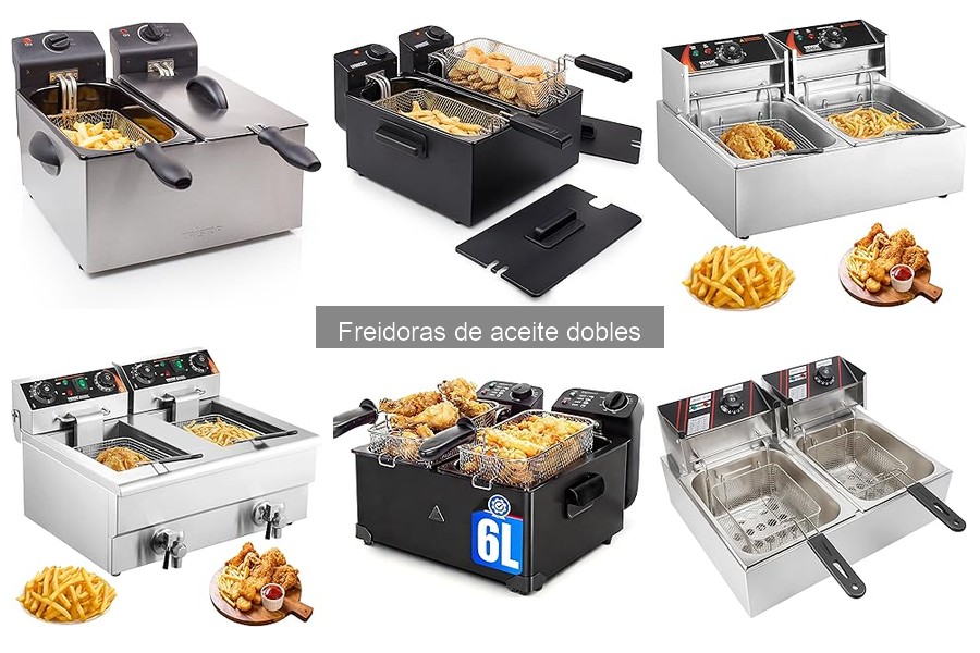 Guía de Compra de Freidoras de Aceite Dobles para Cocinar