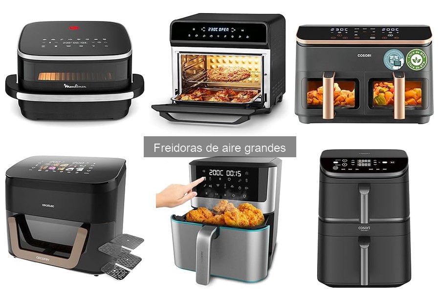 Guía de compra de freidoras de aire grandes para cocina