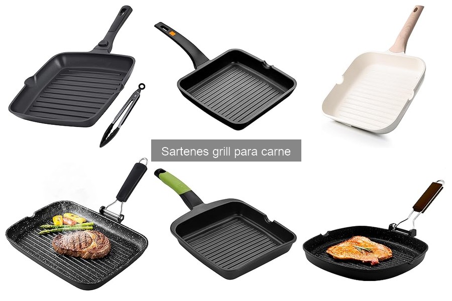 Guía de compra de sartenes grill para carne