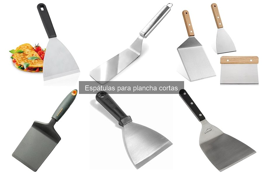 Guía de compra: Espátulas para plancha cortas