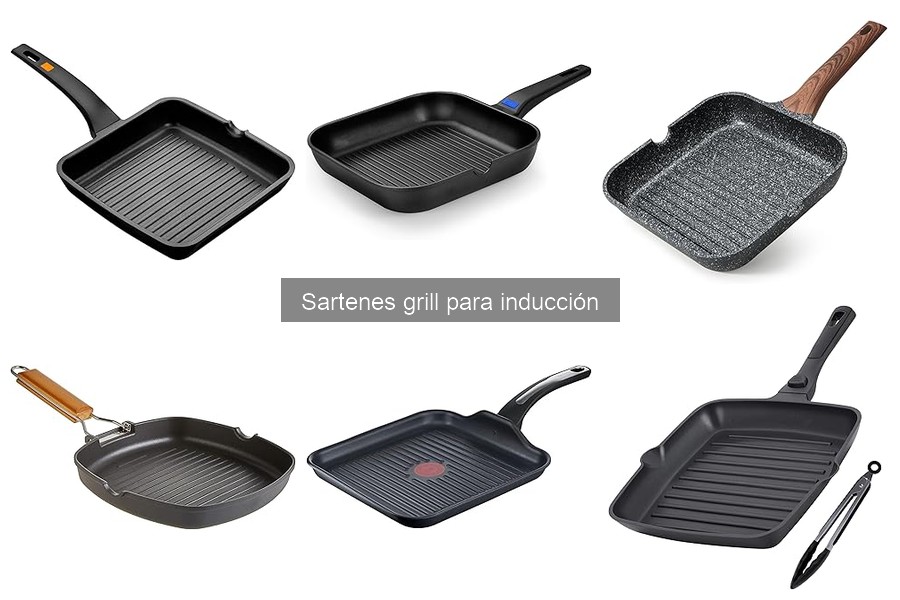 Guía de compra: Sartenes grill para inducción