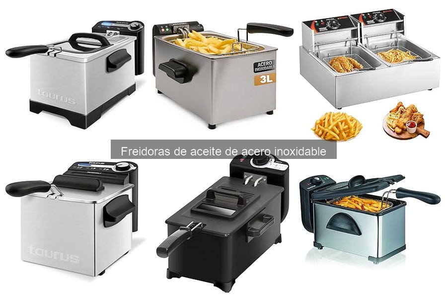 Guía de instalación freidoras de aceite acero inoxidable