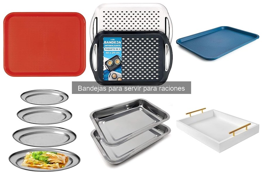 Las mejores bandejas para servir comida caliente en casa