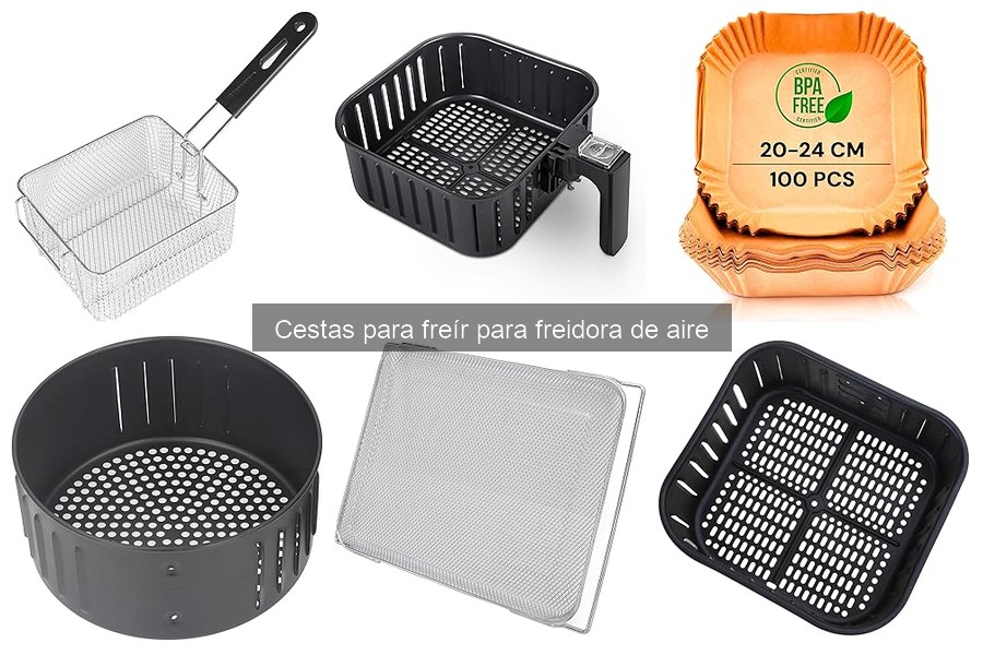 Las Mejores Ofertas en Cestas para Freír en Freidoras de Aire