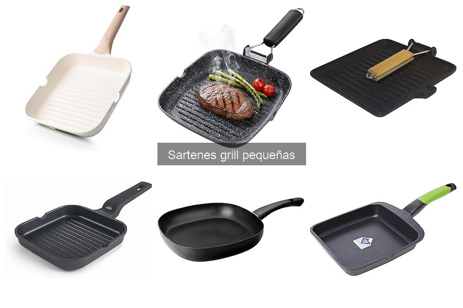 Las Mejores Sartenes Grill Pequeñas para Cocinar en Casa