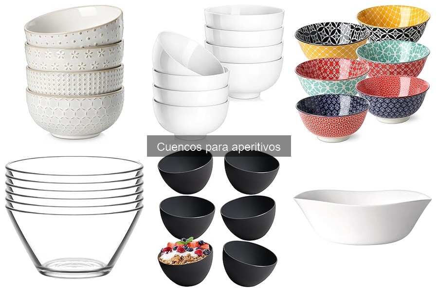 Mantenimiento de Cuencos para Aperitivos: Guía Práctica