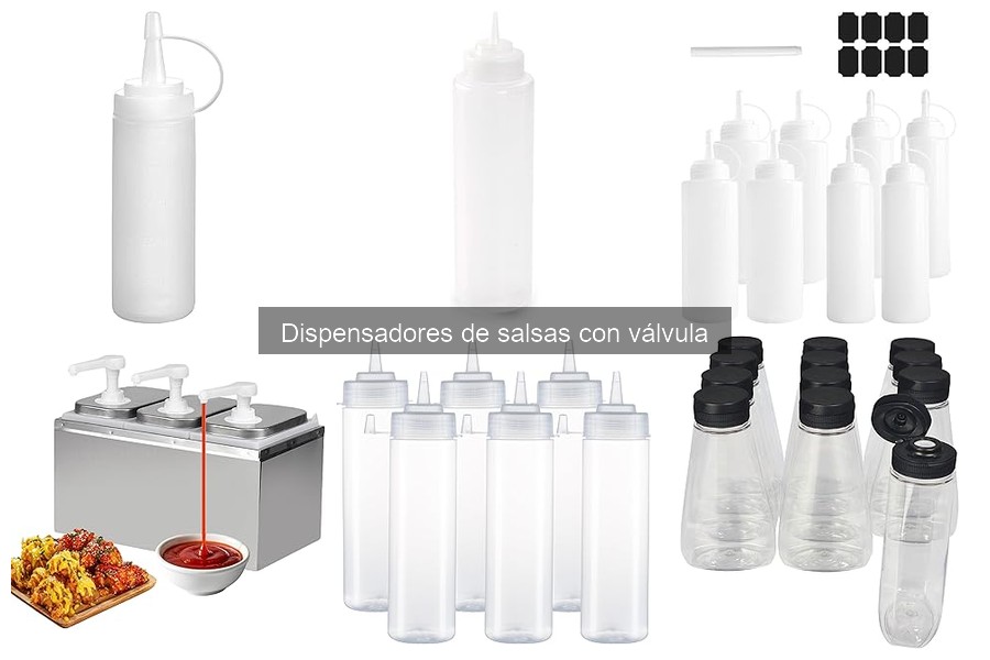 Mantenimiento de dispensadores de salsas con válvula: Consejos útiles