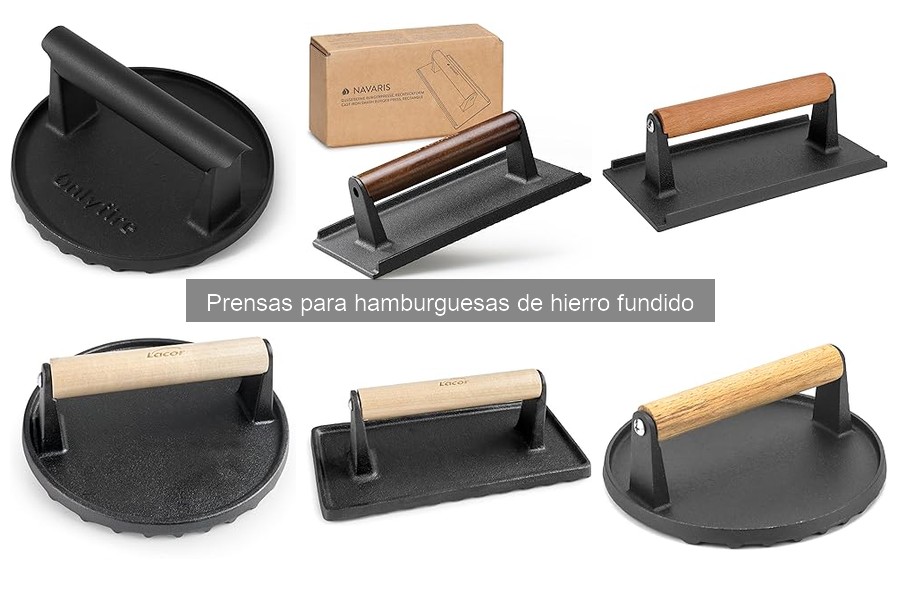 Mantenimiento de Prensas para Hamburguesas de Hierro Fundido