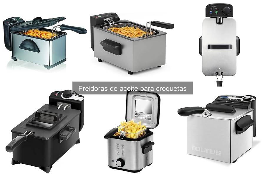 Mantenimiento y limpieza de freidoras de aceite para croquetas